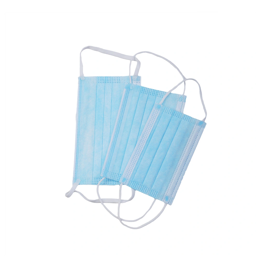 Type I En14683 Surgical Non-Woven 3 Ply Children′s Face Mask Non-Woven Disposable 3ply Disposable Medical Face Mask