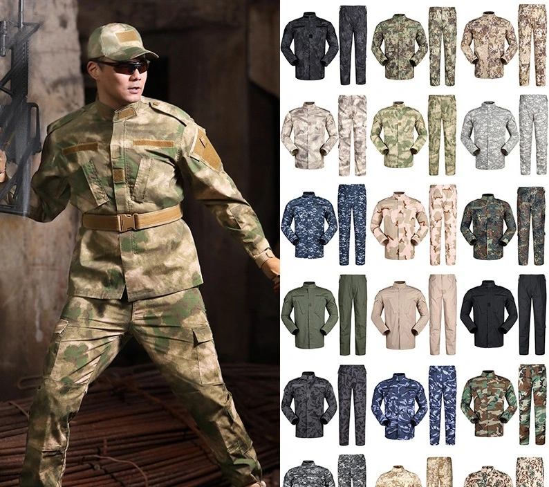 New Digital Desert Breathable Multi-Color Men Army Tactical Military Soldier Outdoor Mountaineering Hunting Sports Rip-Stop Combat Acu Camouflage Uniforms