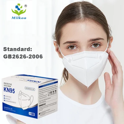 KN95 N95 FFP2 FFP3 Maschere per il viso Maschera monouso in tessuto non tessuto Maschera antipolvere Maschera protettiva a 3 strati 4 strati